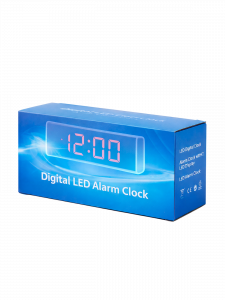 Часы электронные настольные от сети с радио VST 905-1 Красные